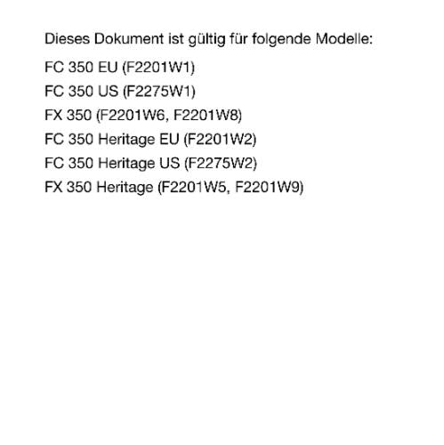 GERMAN LANGUAGE - HUSQVARNA 2023 - FC FX 350 HERITAGE - REPARATURANLEITUNG