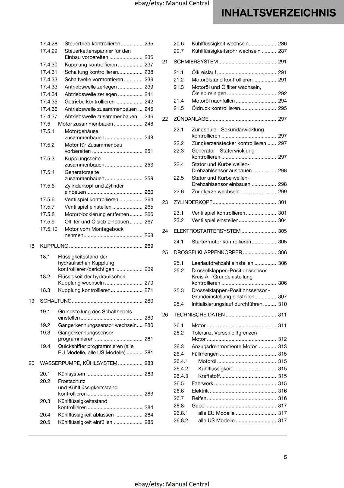GERMAN LANGUAGE - HUSQVARNA 2023 - FC FX 350 HERITAGE - REPARATURANLEITUNG
