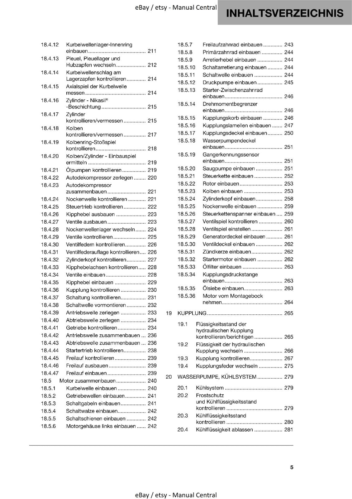GERMAN LANGUAGE - HUSQVARNA 2023 - FE 450 501 501s HERITAGE - REPARATURANLEITUNG
