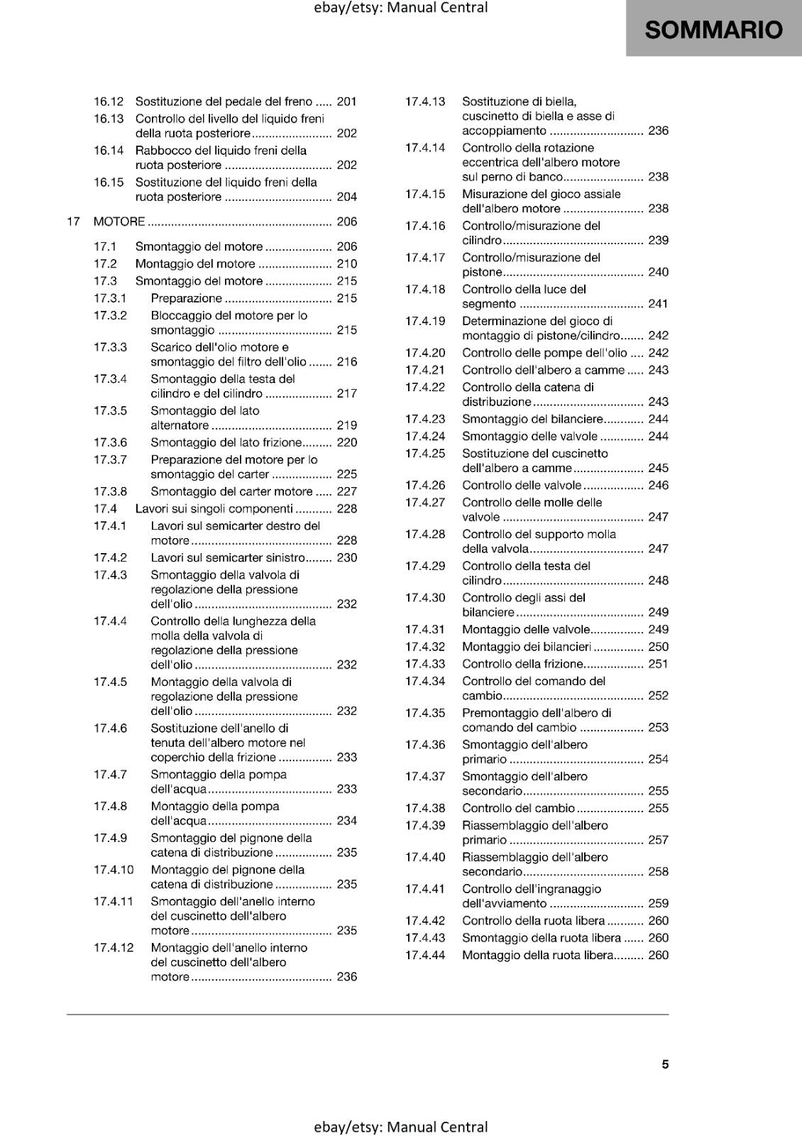 ITALIAN - 2023 HUSQVARNA - FC FX 450 HERITAGE ROCKSTAR - MANUALE DI RIPARAZIONE