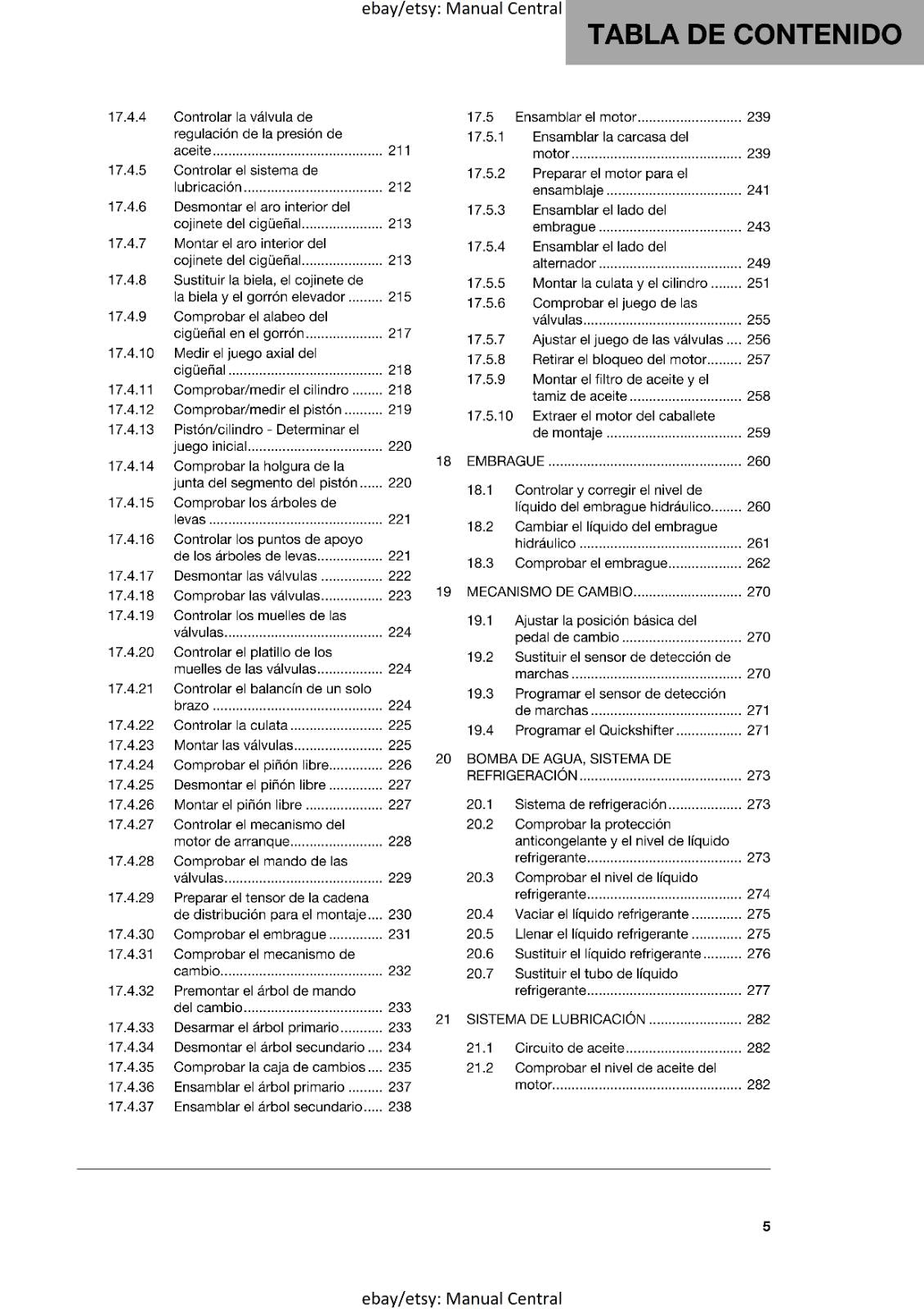 SPANISH LANGUAGE - HUSQVARNA 2023 - FC 250 HERITAGE -  MANUAL DE REPARACION