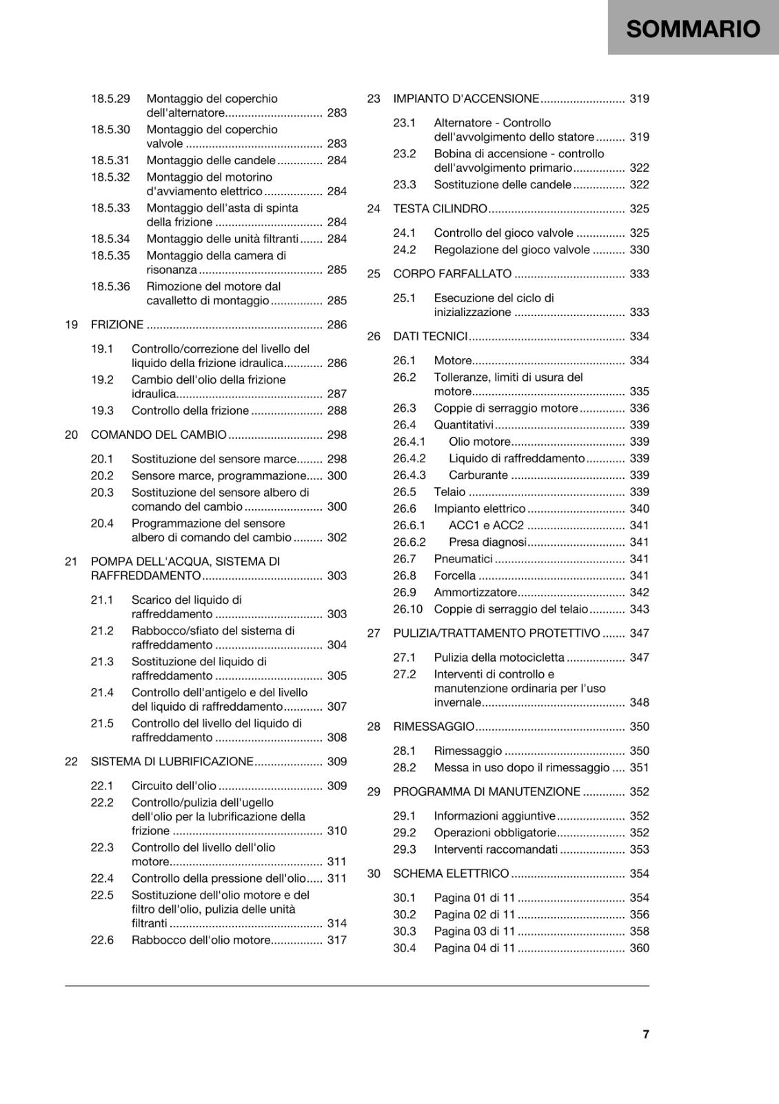 ITALIAN - HUSQVARNA 2022 - 701 ENDURO EU EDITION - MANUALE DI RIPARAZIONE