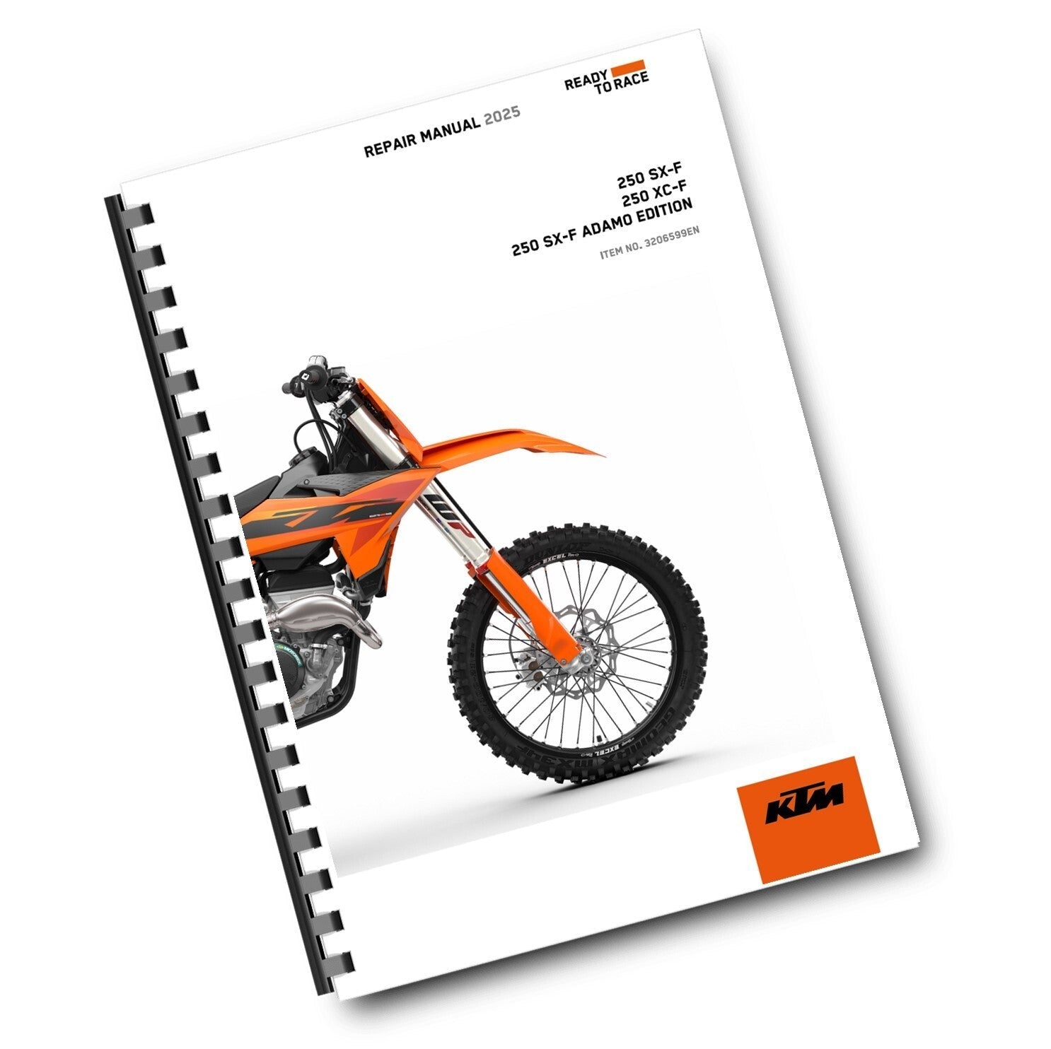 KTM 2025 - 250 SX-F XC-F ADAMO  - WORKSHOP SERVICE REPAIR MANUAL REPRINTED