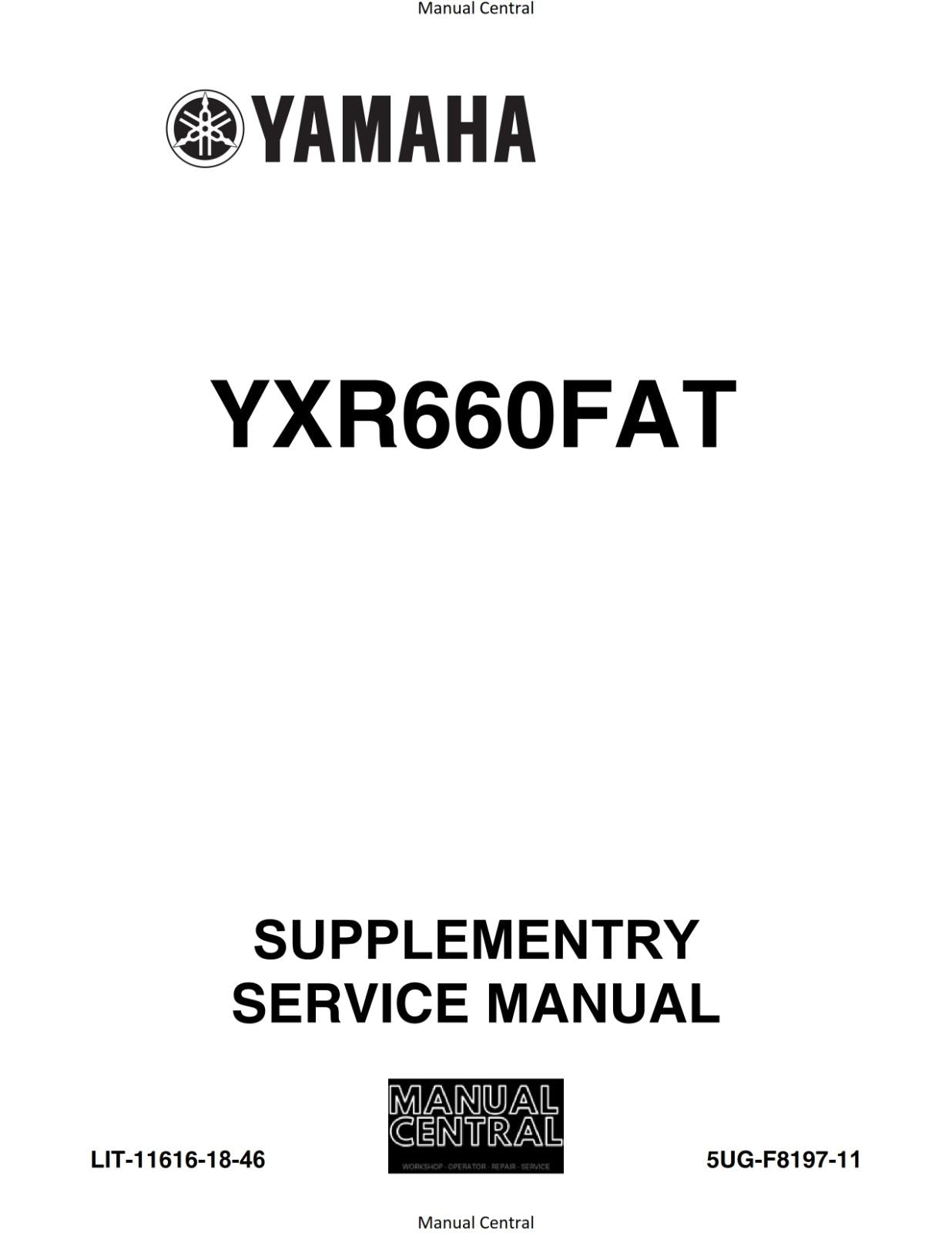 YAMAHA RHINO 660 YXR660FAS YXR660FAT YXR66FAV - WORKSHOP SERVICE REPAIR 04 TO 06