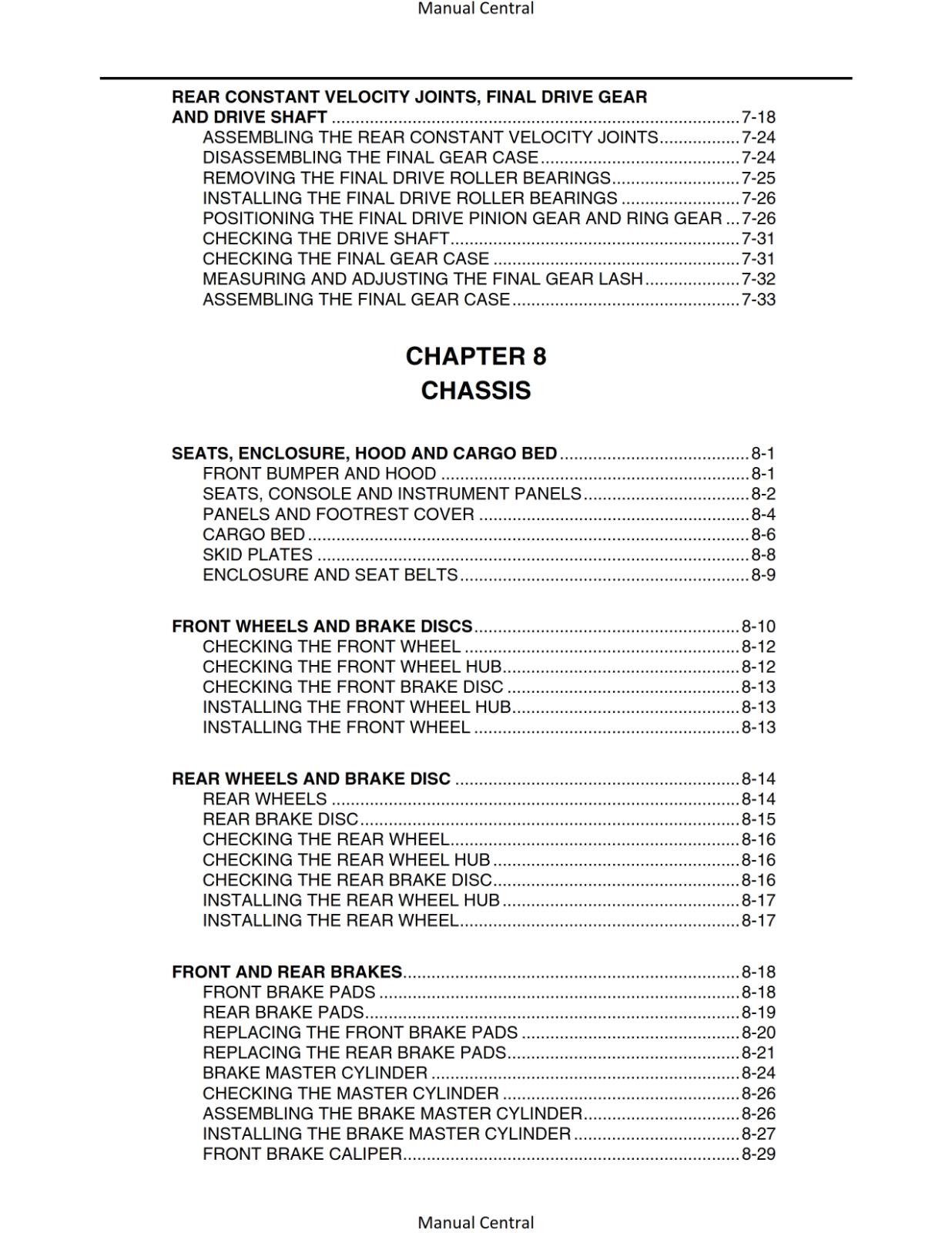 YAMAHA RHINO 660 YXR660FAS YXR660FAT YXR66FAV - WORKSHOP SERVICE REPAIR 04 TO 06