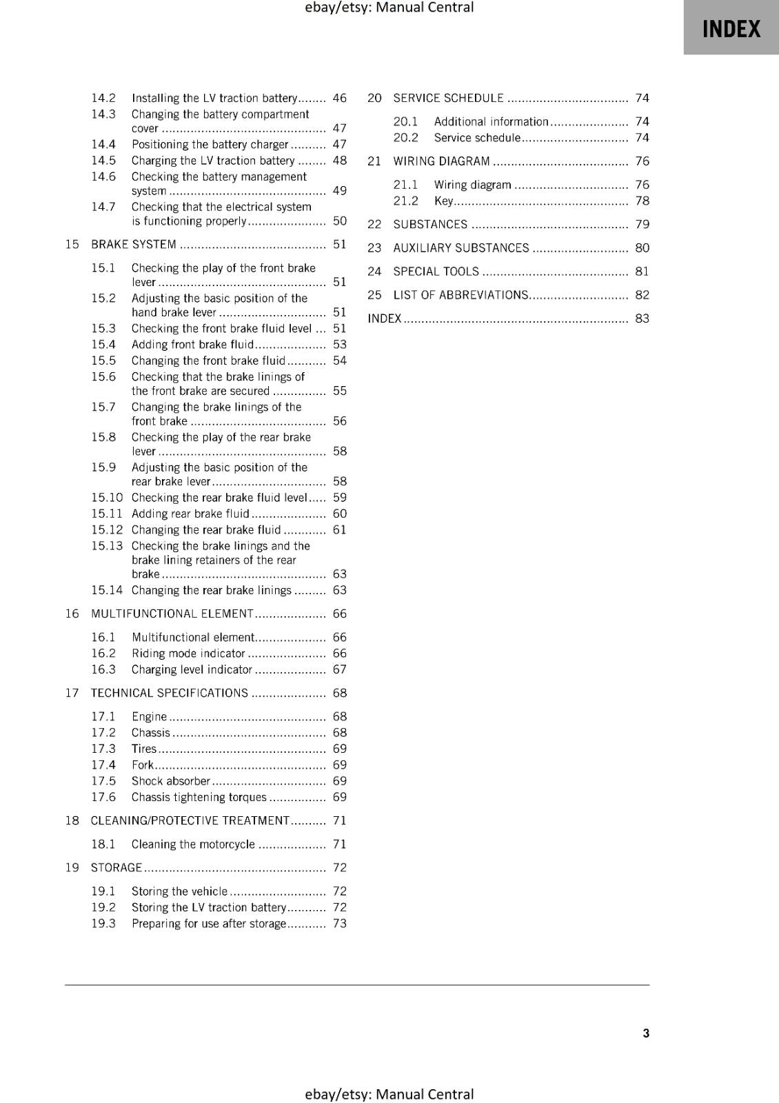 KTM 2024 - SX-E 2 - WORKSHOP SERVICE MANUAL COMB BOUND