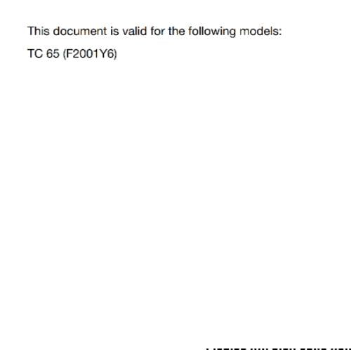 HUSQVARNA 2025 - TC 65 - OWNERS MANUAL - REPRINTED COMB BOUND