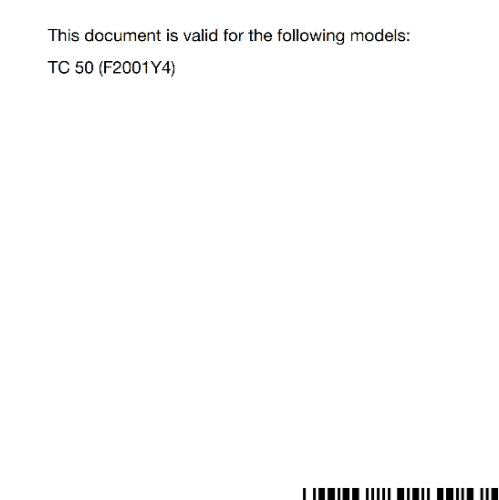 HUSQVARNA 2025 - TC 50 - OWNERS MANUAL - REPRINTED COMB BOUND