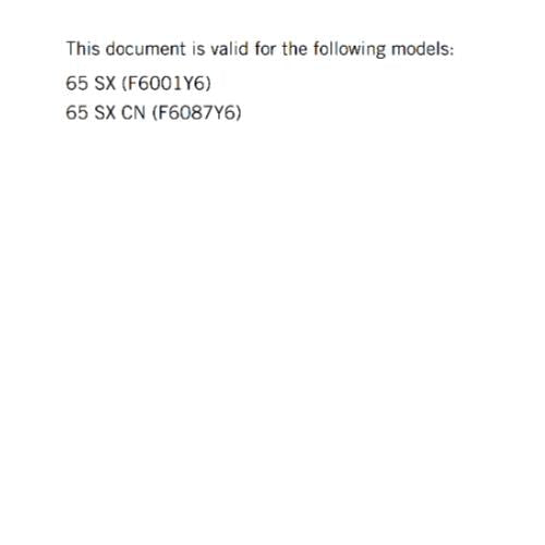 KTM 2025 - 65 SX - OWNERS MANUAL USER GUIDE