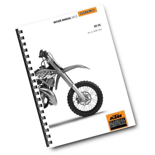 KTM 2012 - 65 SX - WORKSHOP SERVICE REPAIR MANUAL
