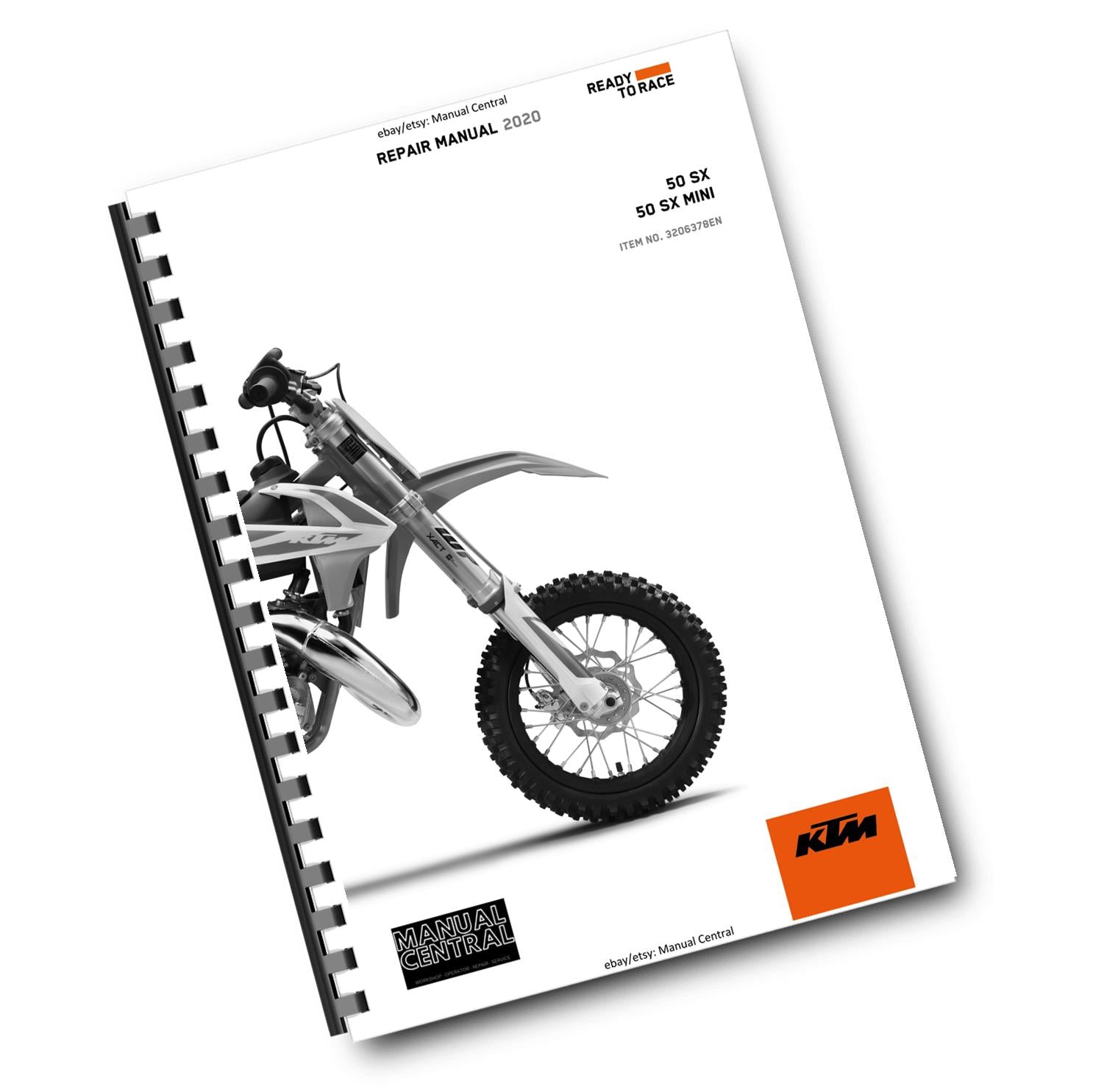 KTM 2020 -  50 SX MINI - SERVICE  WORKSHOP REPAIR MANUAL REPRINTED