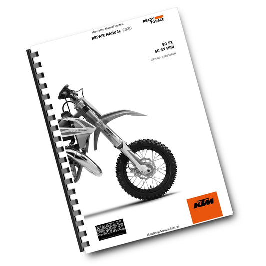KTM 2020 -  50 SX MINI - SERVICE  WORKSHOP REPAIR MANUAL REPRINTED