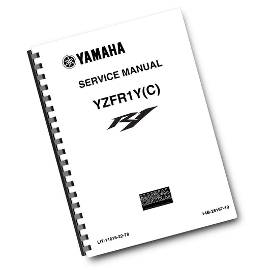 YAMAHA YZFR1Y(C) YZF-R1Y 9C) - 2009 TO 2011 - WORKSHOP REPAIR SERVICE MANUAL
