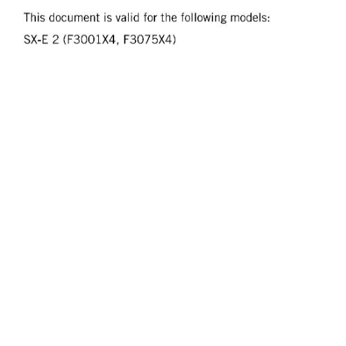 KTM 2024 - SX-E 2 - WORKSHOP SERVICE MANUAL