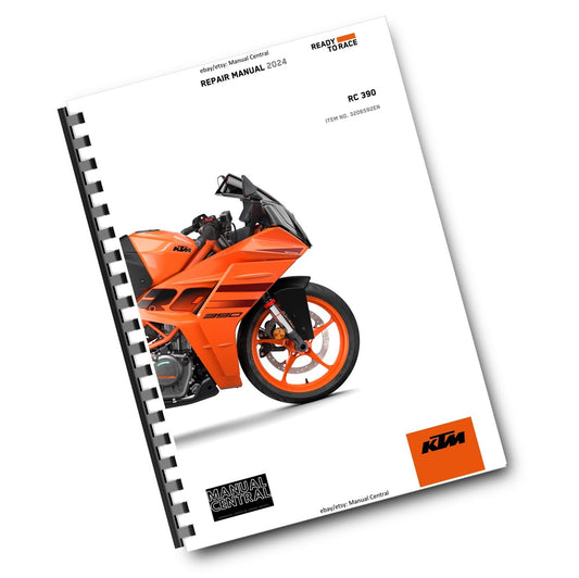 KTM 2024 - RC 390 - WORKSHOP SERVICE MANUAL