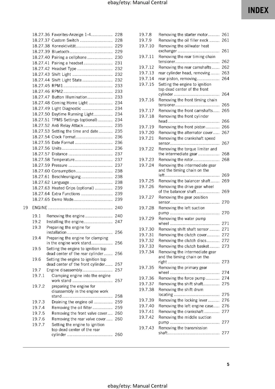 KTM 2024 - 1390 SUPER DUKE R - WORKSHOP SERVICE MANUAL