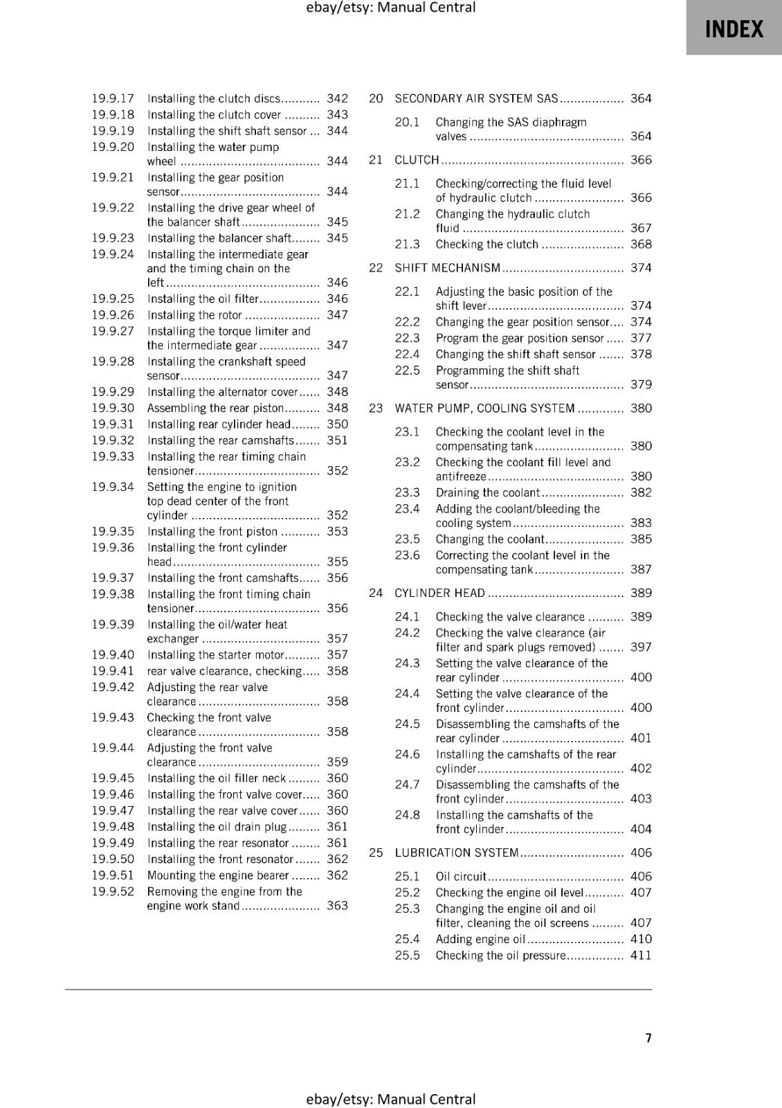 KTM 2024 - 1290 SUPER DUKE GT - WORKSHOP SERVICE MANUAL