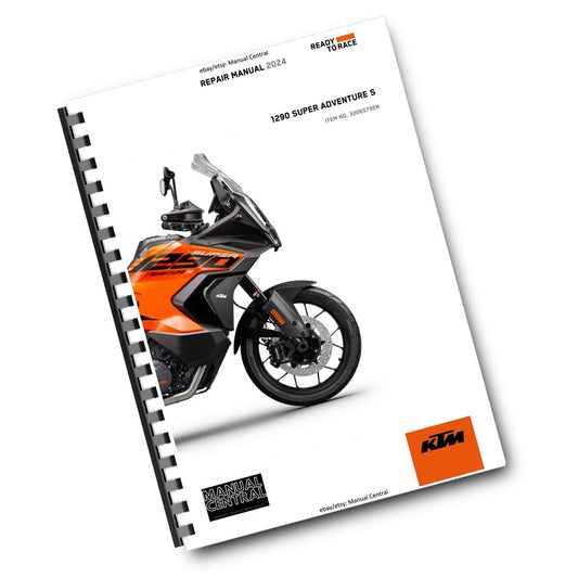 KTM 2024 - 1290 SUPER ADVENTURE S - WORKSHOP SERVICE MANUAL