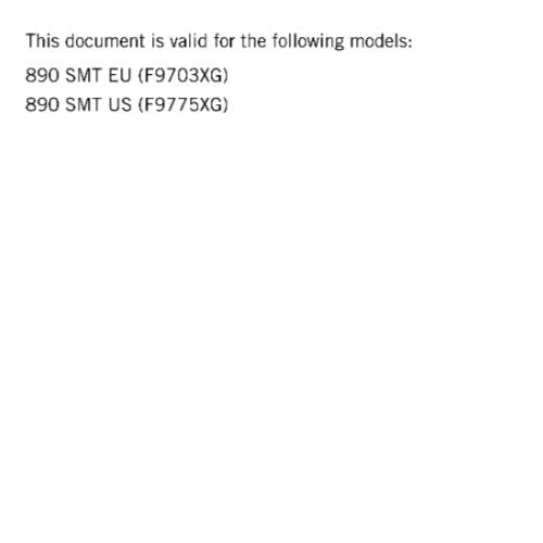 KTM 2024 - 890 SMT - WORKSHOP SERVICE MANUAL