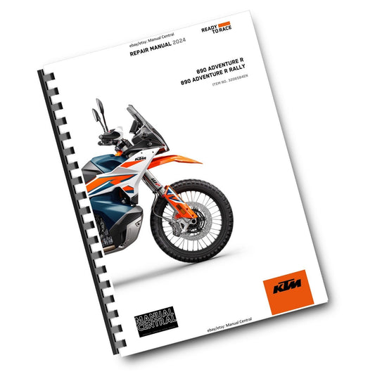 KTM 2024 - 890 ADVENTURE R RALLY - WORKSHOP SERVICE MANUAL