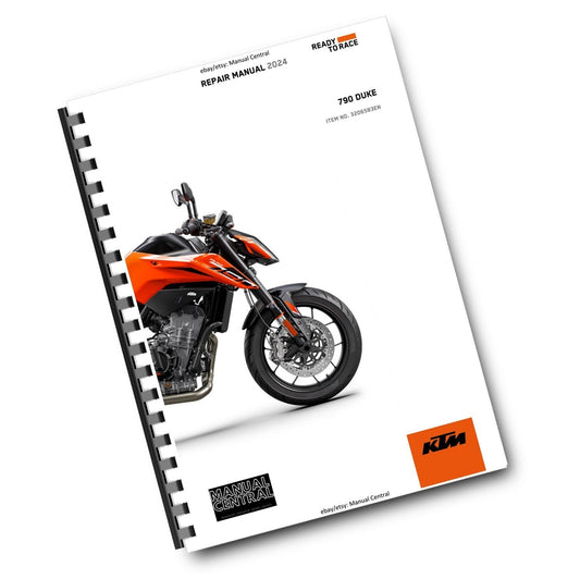 KTM 2024 - 790 DUKE L - WORKSHOP SERVICE MANUAL