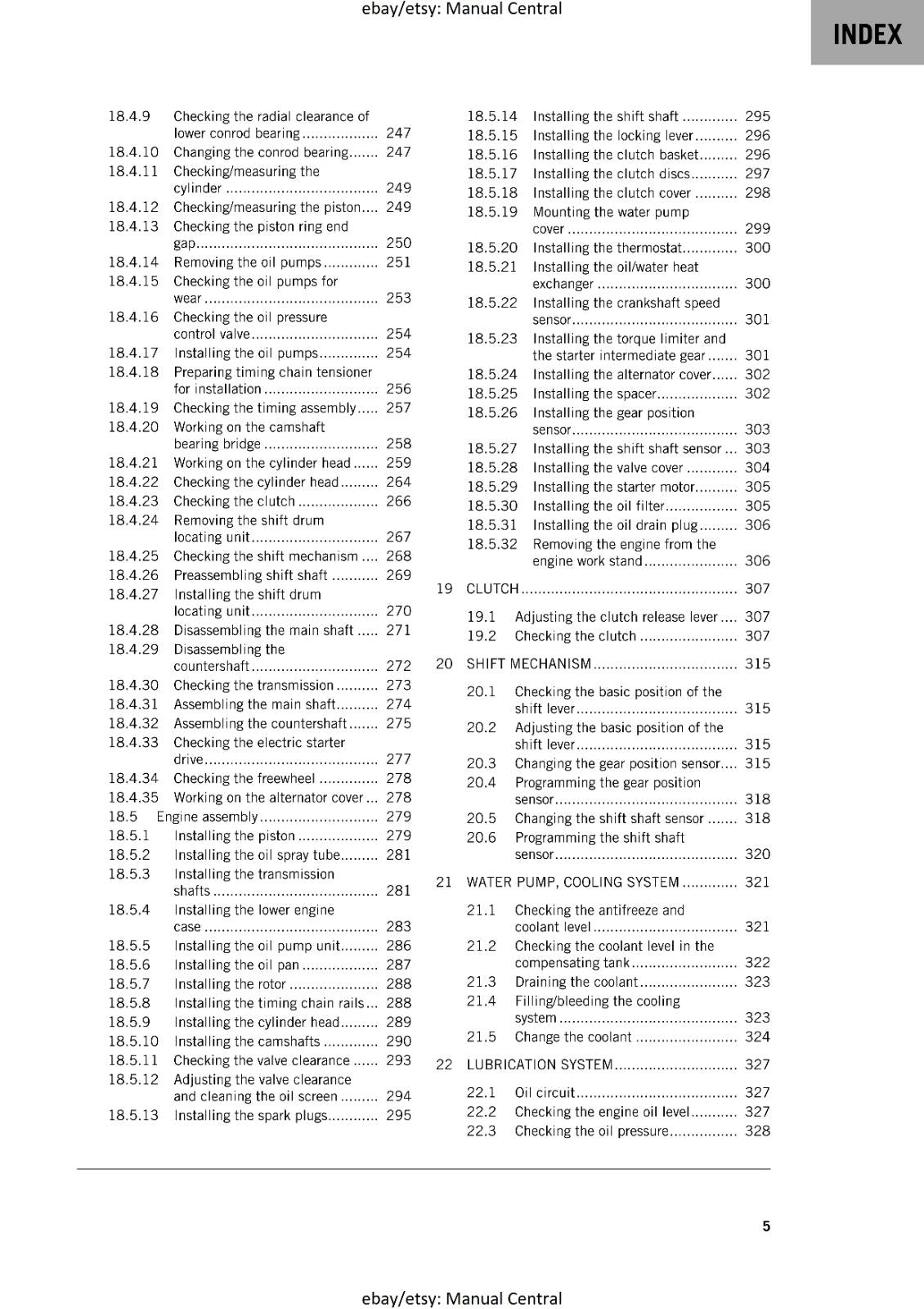 KTM 2024 - 790 DUKE L - WORKSHOP SERVICE MANUAL