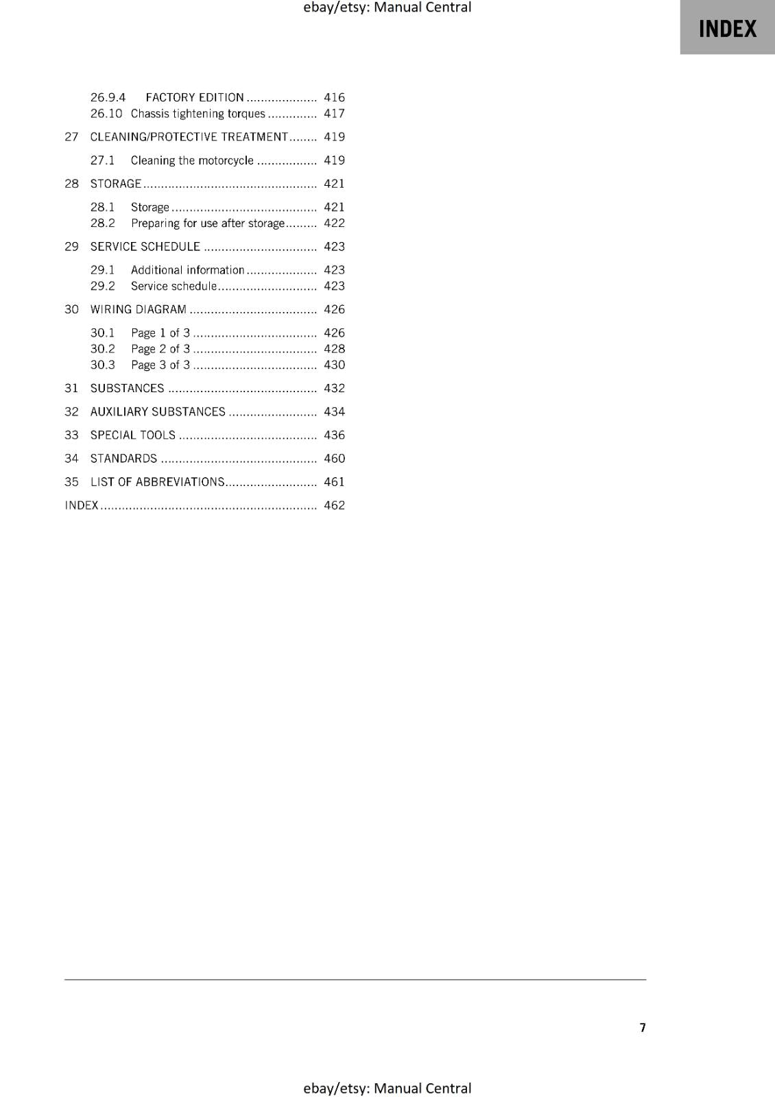 KTM 2024 - 450 SX-F XC-F FACTORY EDITION - WORKSHOP SERVICE MANUAL