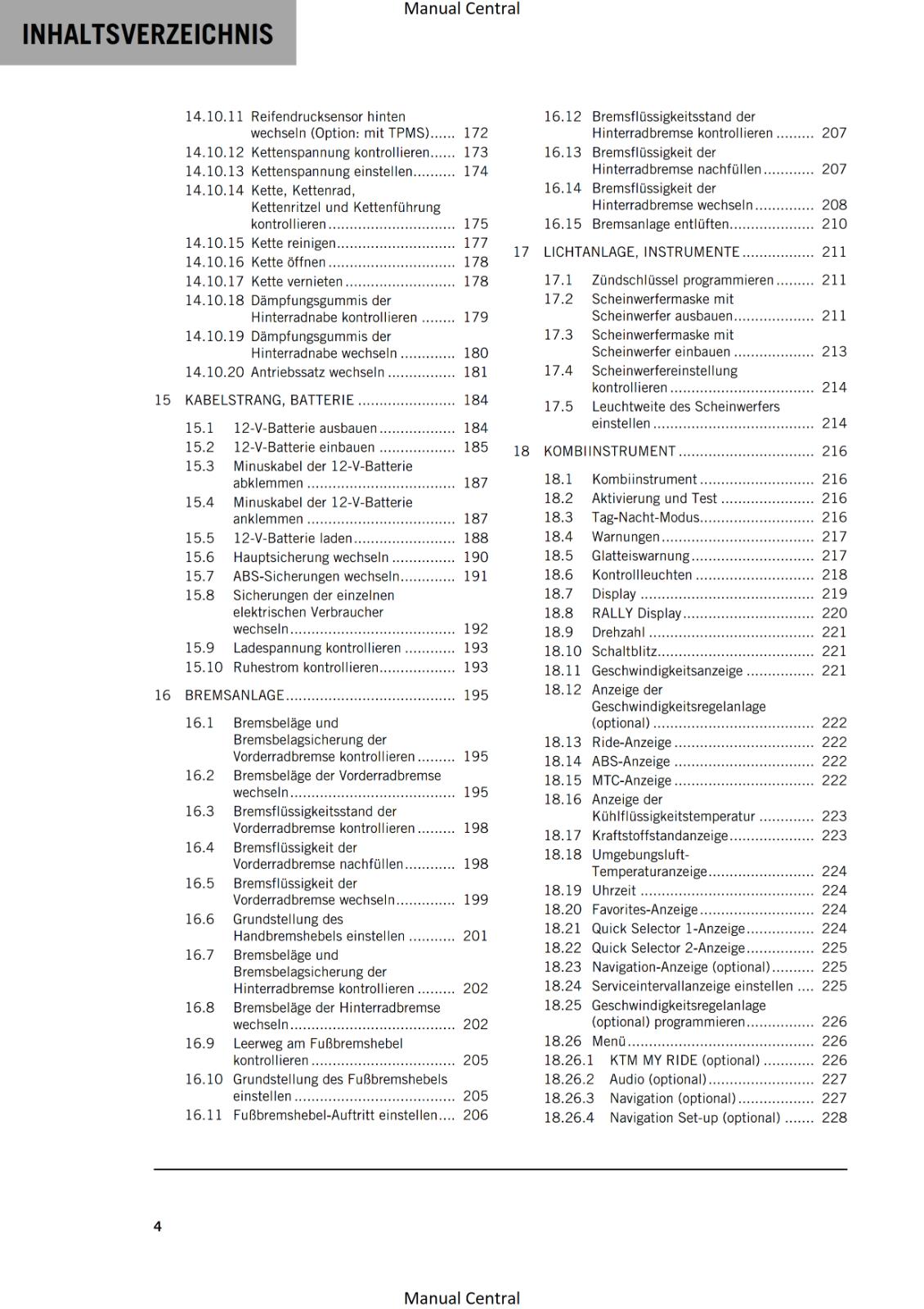 GERMAN LANGUAGE - KTM 2021 - 790 ADVENTURE R - REPARATURANLEITUNG