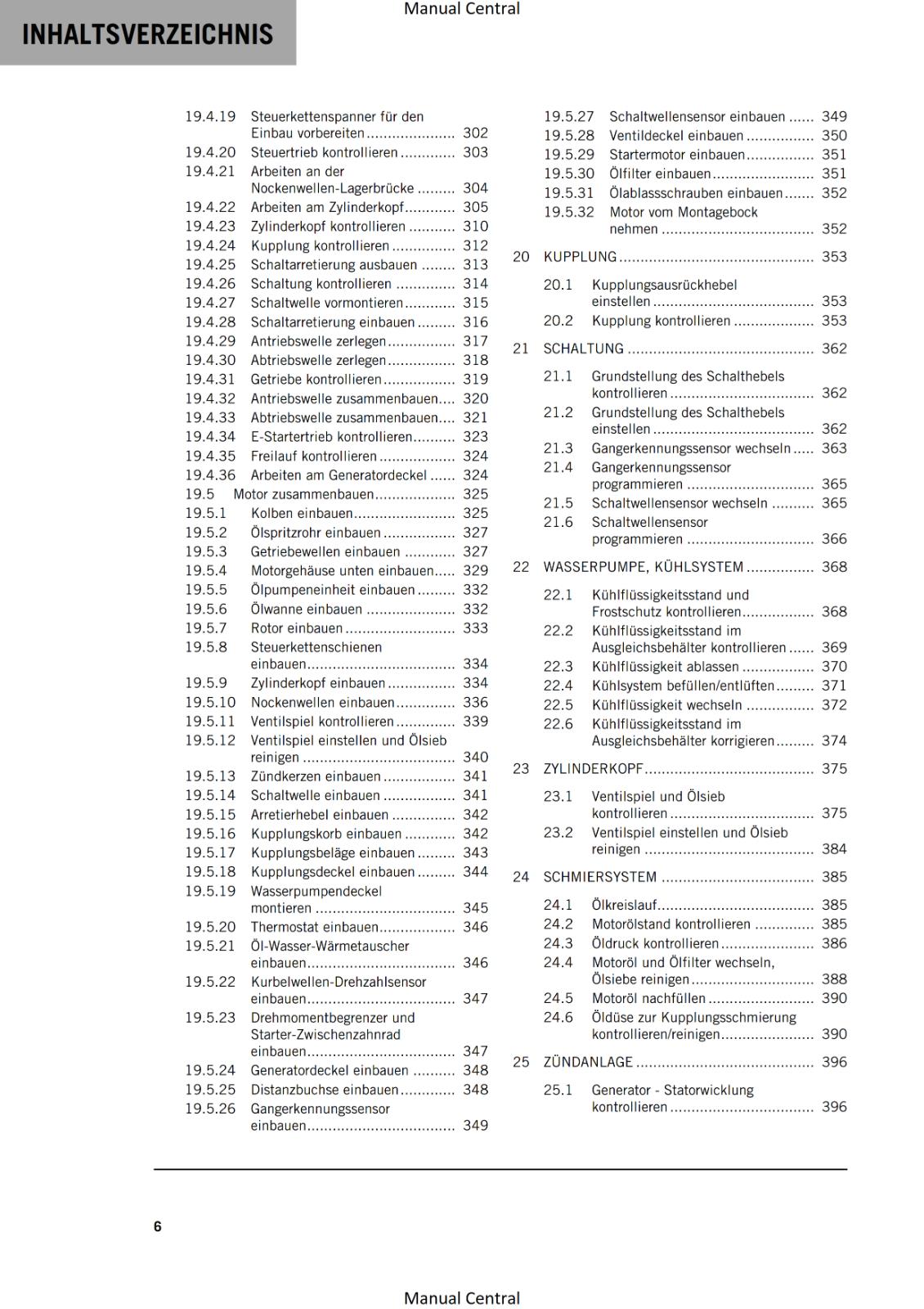 GERMAN LANGUAGE - KTM 2021 - 790 ADVENTURE R - REPARATURANLEITUNG