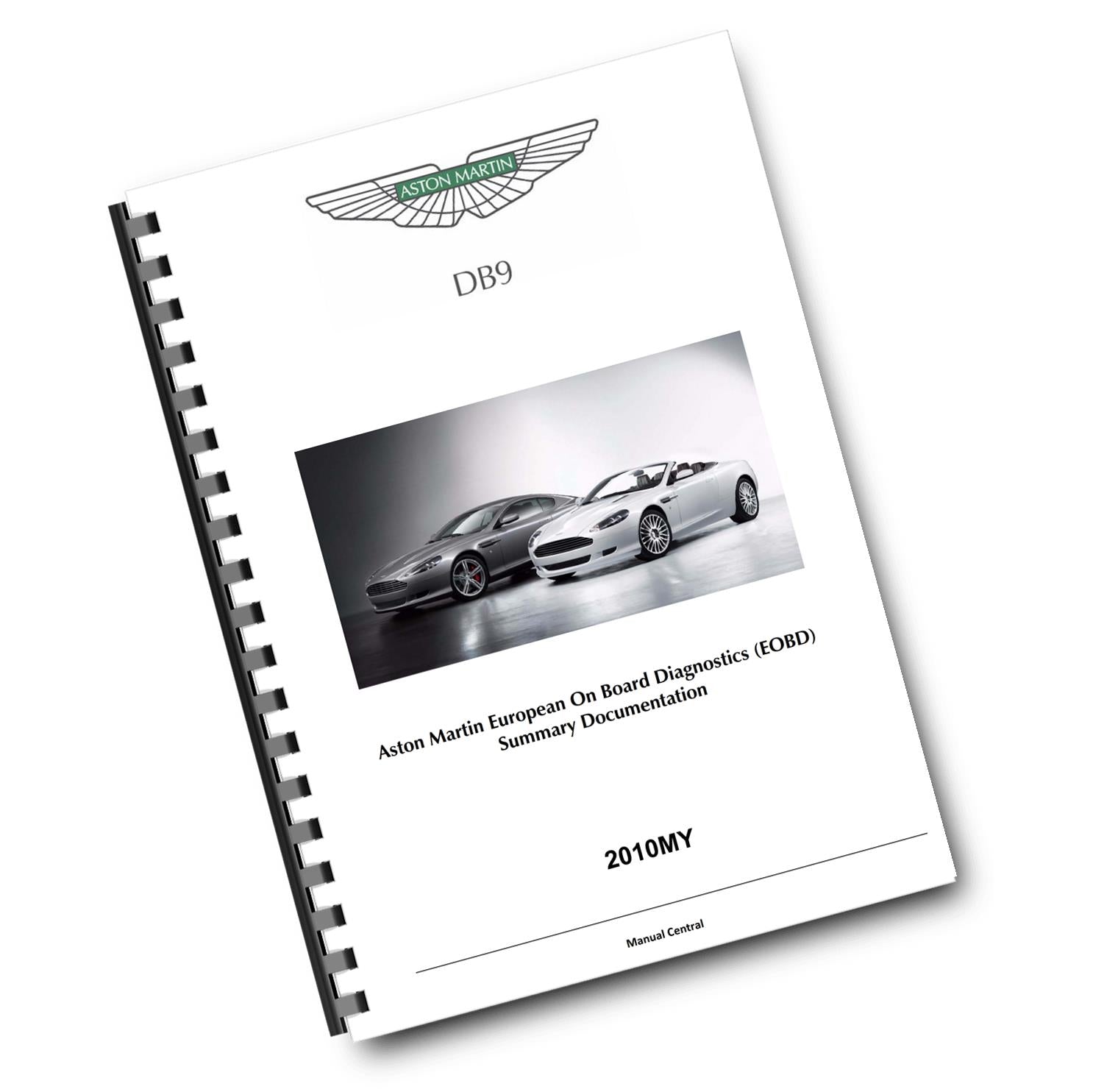 ASTON MARTIN OBD SUMMARY DOCUMENTATION - ON BOARD DIAGNOSTICS - 2010 EDITION