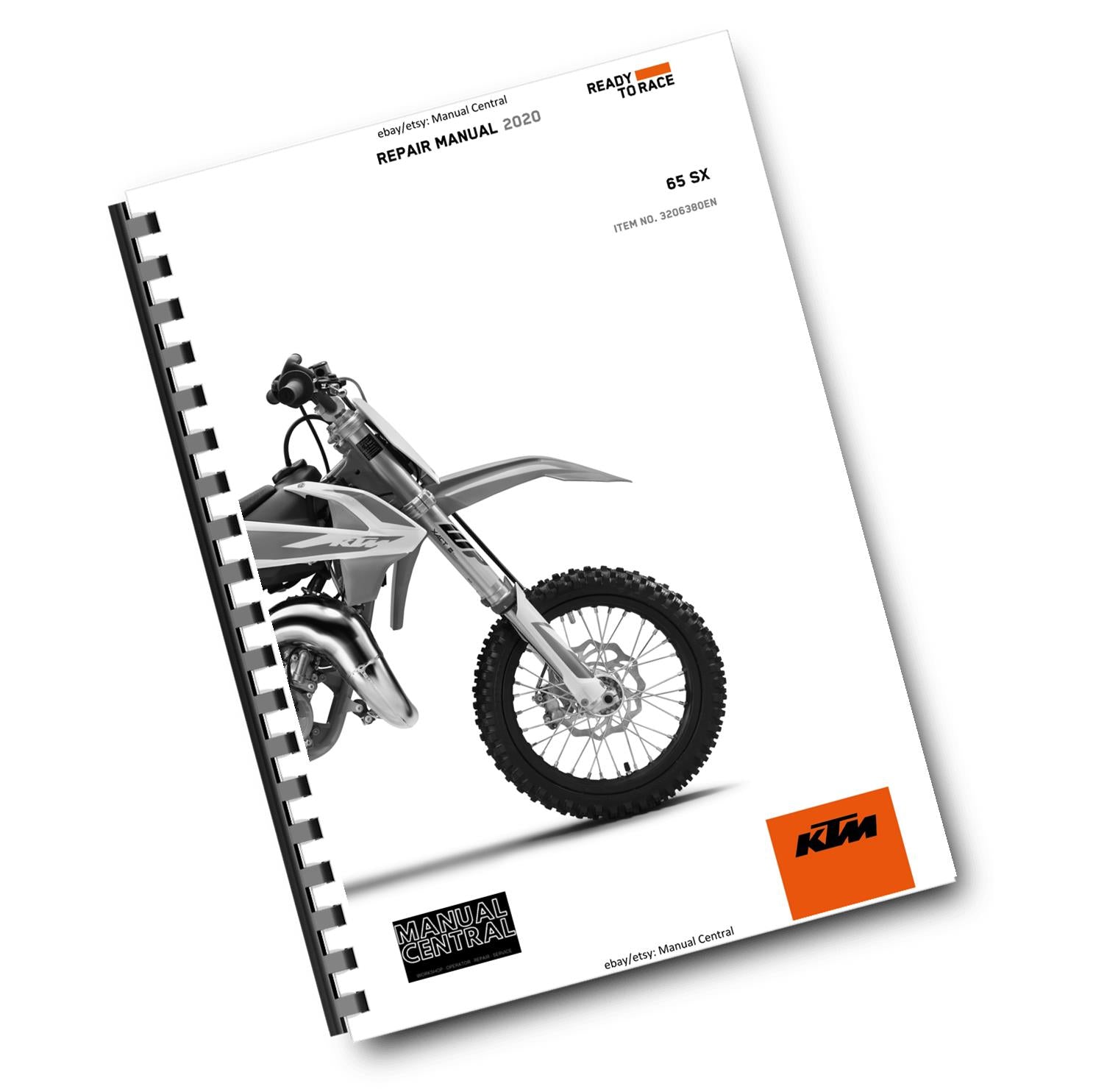 KTM 2020 -  65 SX - SERVICE  WORKSHOP REPAIR MANUAL REPRINTED