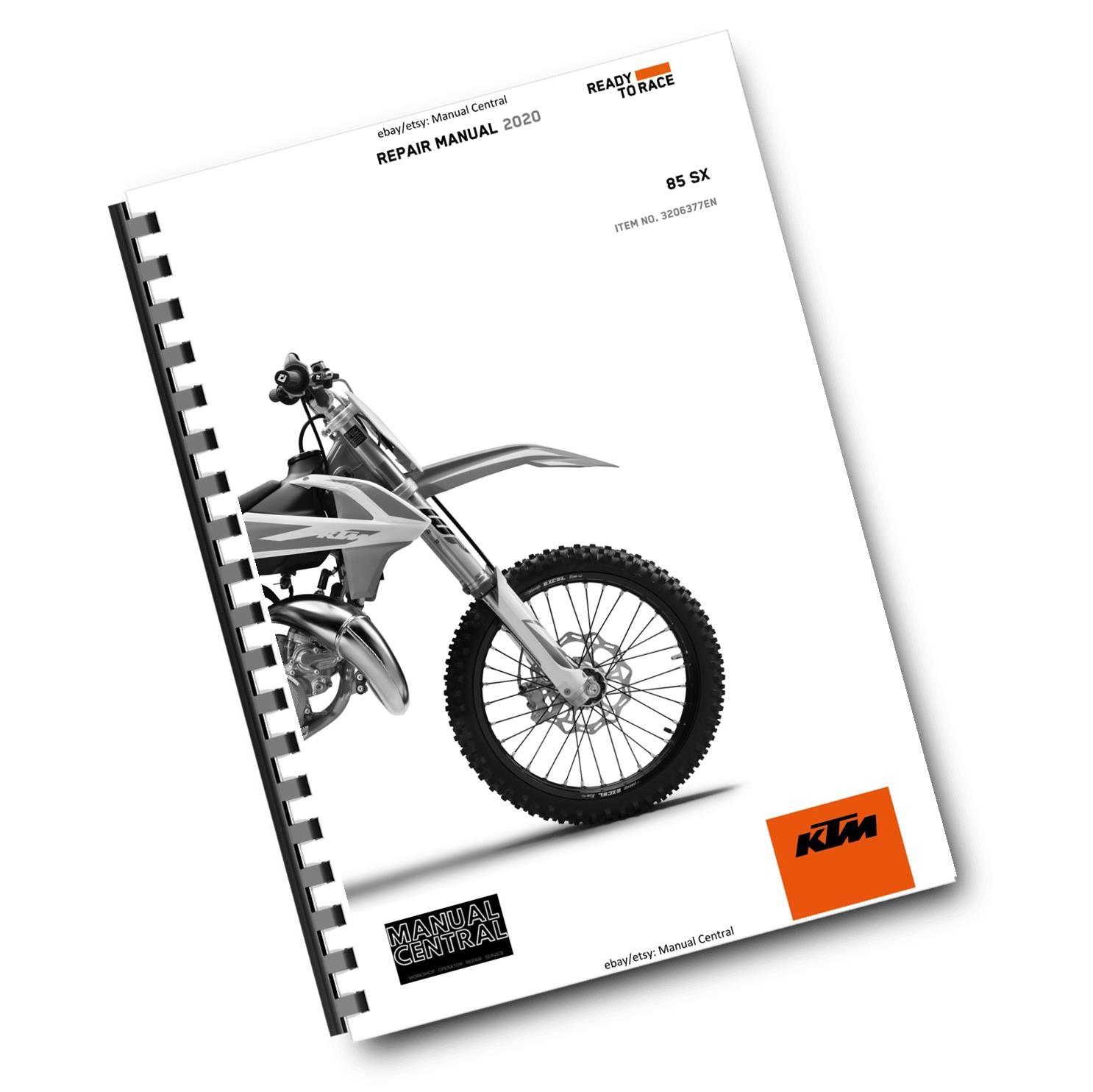 KTM 2020 -  85 SX 19/16 17/14  - SERVICE  WORKSHOP REPAIR MANUAL REPRINTED
