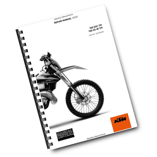 KTM 2020 -  150 EXC XC-W TPI  - SERVICE  WORKSHOP REPAIR MANUAL REPRINTED