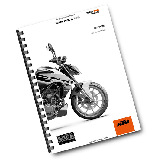 KTM 2020 -  200 DUKE  - SERVICE  WORKSHOP REPAIR MANUAL REPRINTED