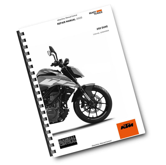 KTM 2020 -  250 DUKE - SERVICE REPAIR WORKSHOP