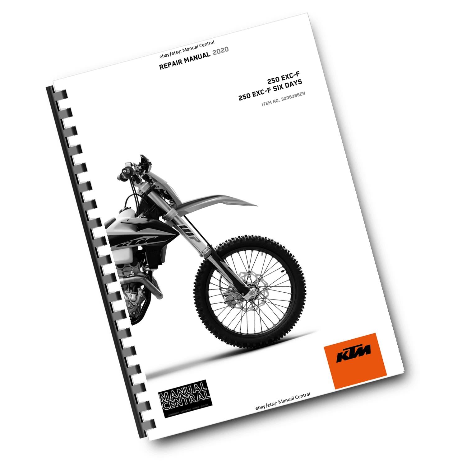 KTM 2020 -  250 EXC-F SIX DAYS - SERVICE REPAIR WORKSHOP
