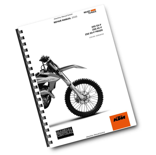 KTM 2020 -  250 XC-F SX-F PRADO - SERVICE REPAIR WORKSHOP
