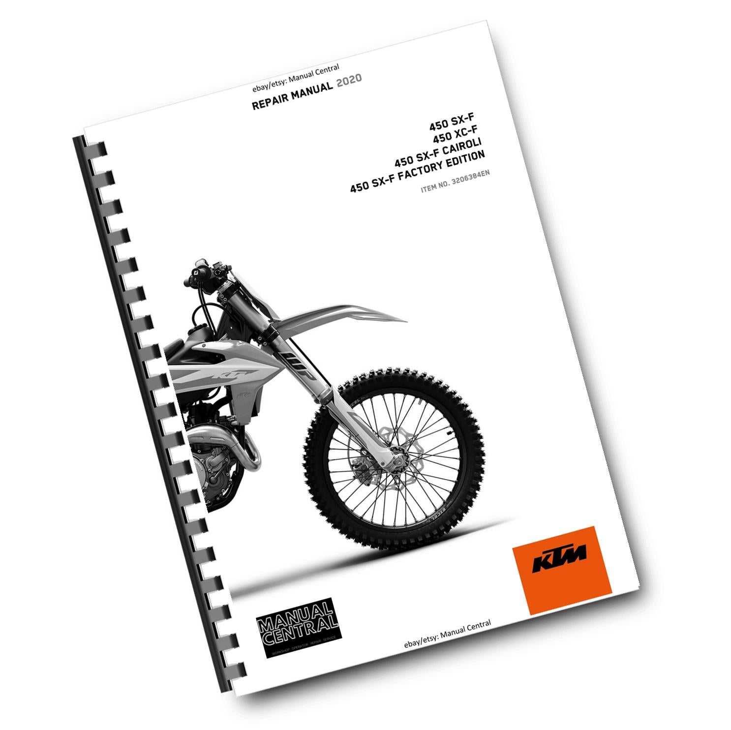 KTM 2020 - 450 XC-F SX-F CAIROLI FACTORY EDITION - SERVICE REPAIR WORKSHOP