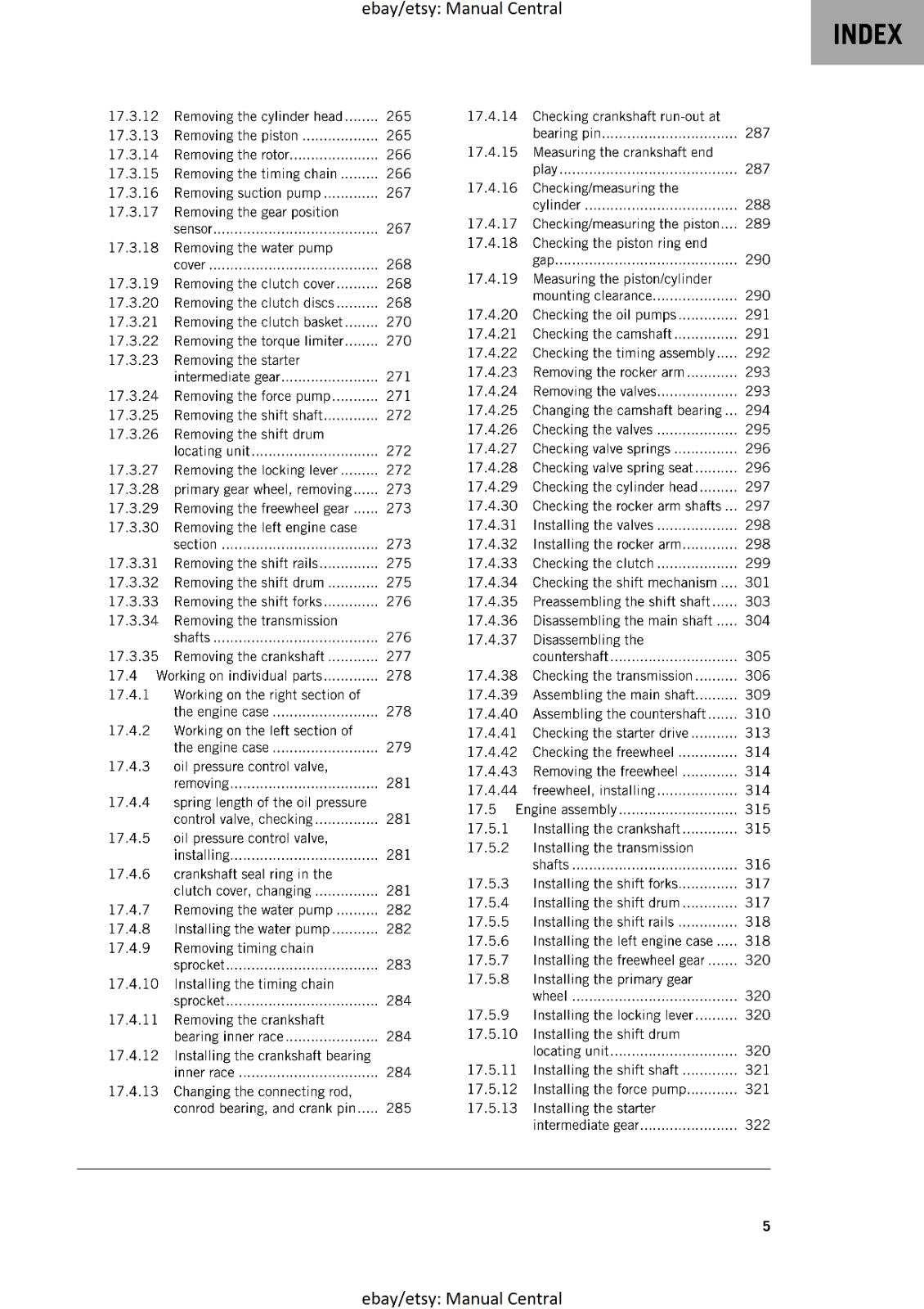 KTM 2020 - 450 XC-F SX-F CAIROLI FACTORY EDITION - SERVICE REPAIR WORKSHOP