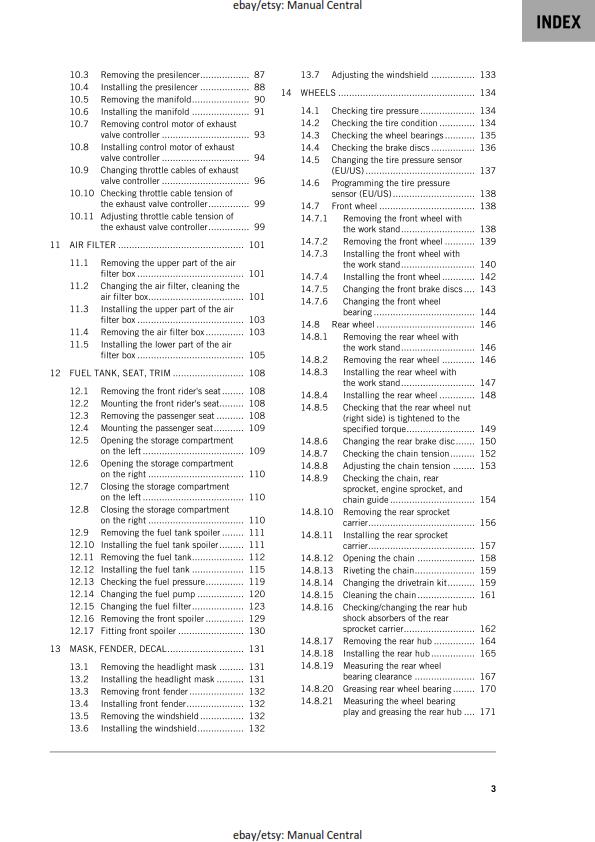 KTM 2020 - 1290 SUPER DUKE GT - SERVICE REPAIR WORKSHOP