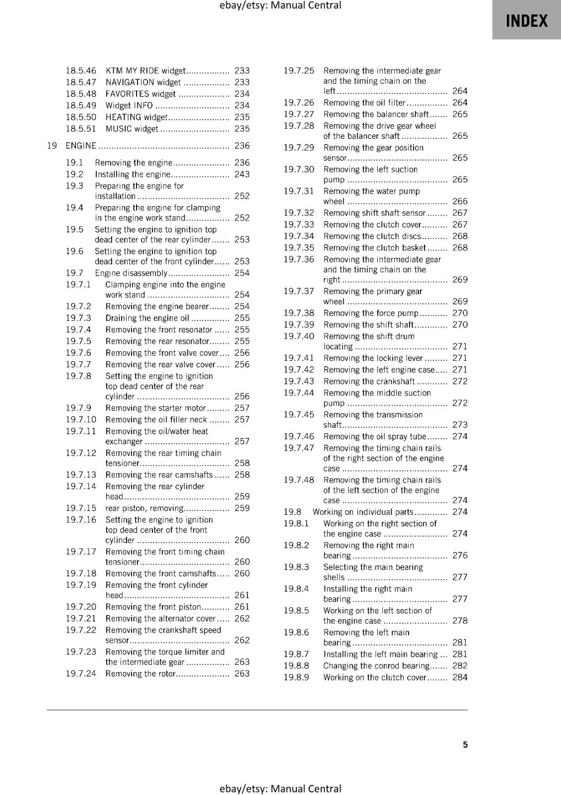 KTM 2020 - 1290 SUPER DUKE R - SERVICE REPAIR WORKSHOP