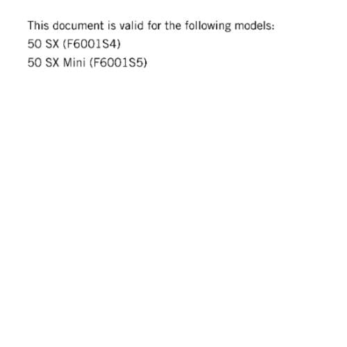 KTM 2019 - 50 SX MINI - SERVICE REPAIR WORKSHOP