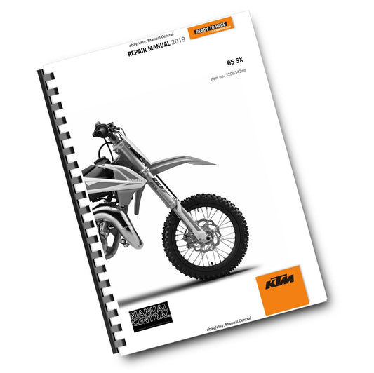 KTM 2019 - 65 SX - SERVICE REPAIR WORKSHOP
