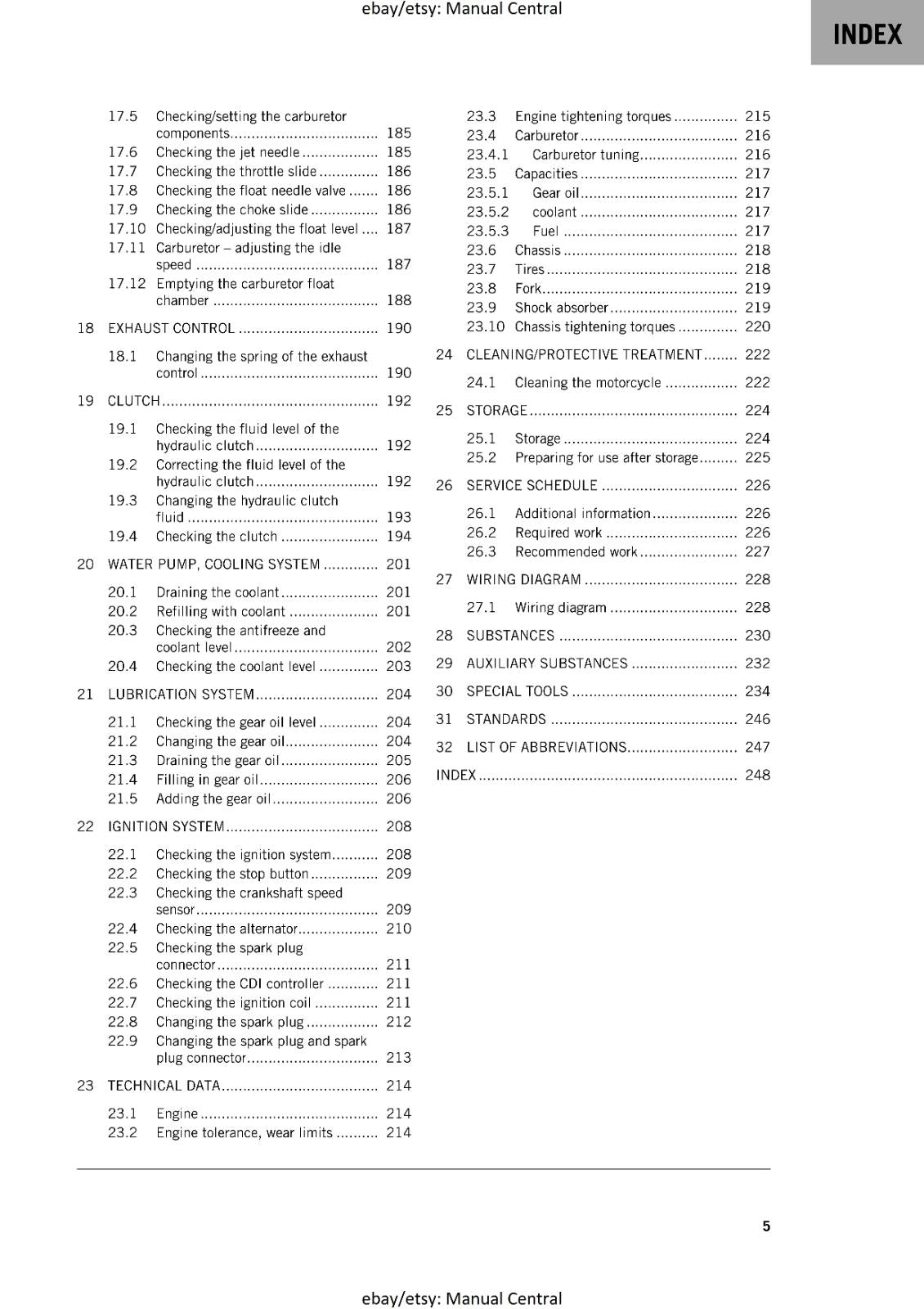 KTM 2019 - 65 SX - SERVICE REPAIR WORKSHOP