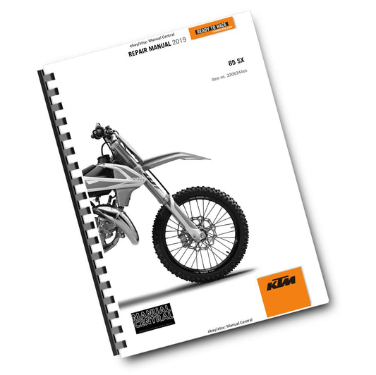 KTM 2019 - 85 SX 19/16 17/14 - SERVICE REPAIR WORKSHOP