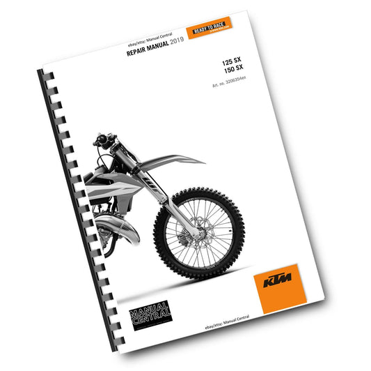 KTM 2019 - 125 150 SX - SERVICE REPAIR WORKSHOP