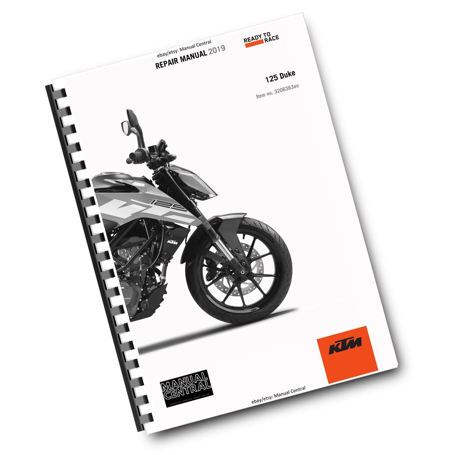 KTM 2019 - 125 DUKE - SERVICE REPAIR WORKSHOP