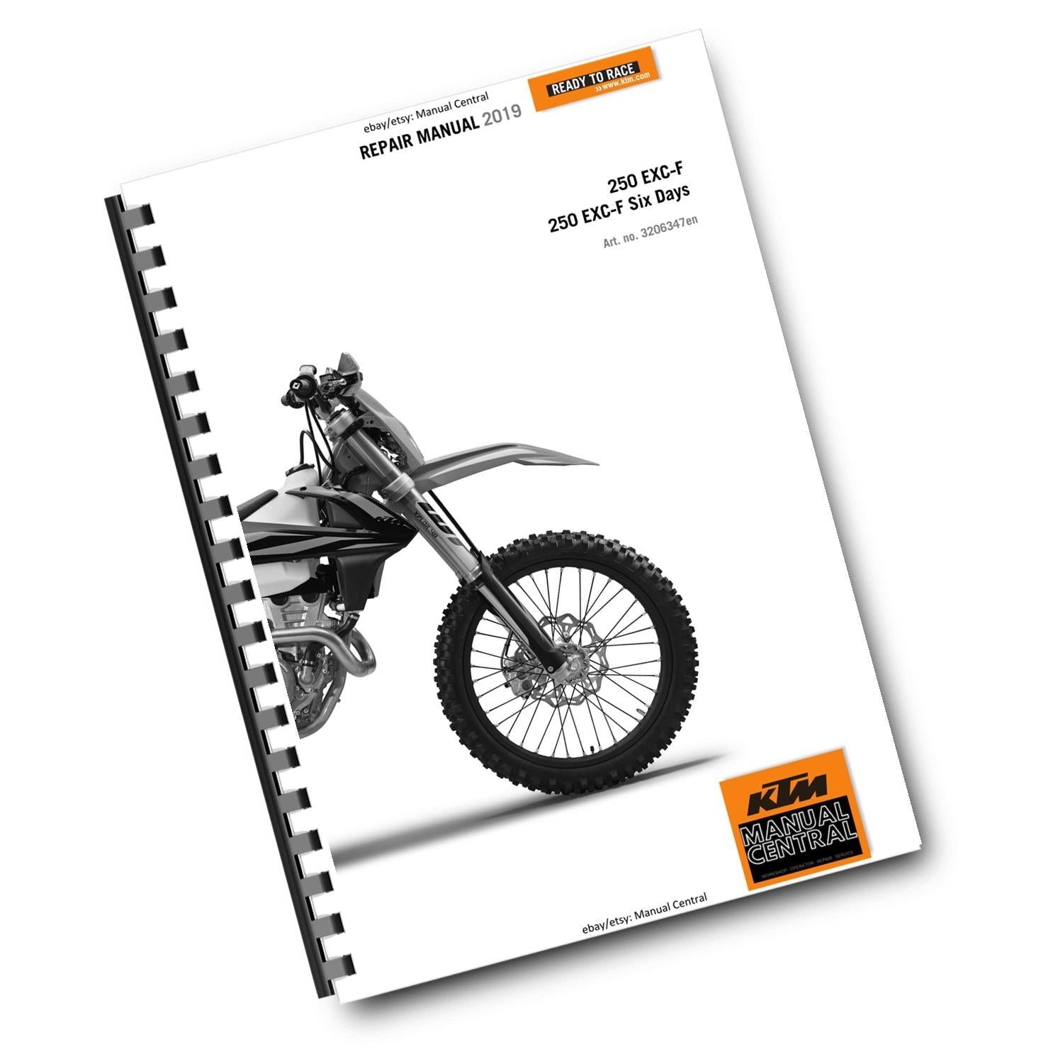 KTM 2019 - 250 EXC-F SIX DAYS - SERVICE REPAIR WORKSHOP