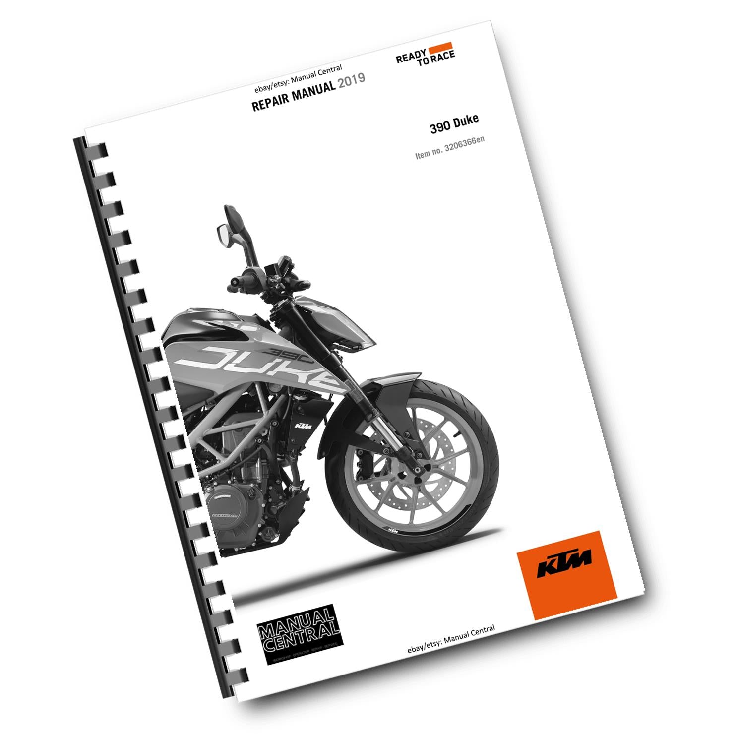 KTM 2019 - 390 DUKE - SERVICE REPAIR WORKSHOP