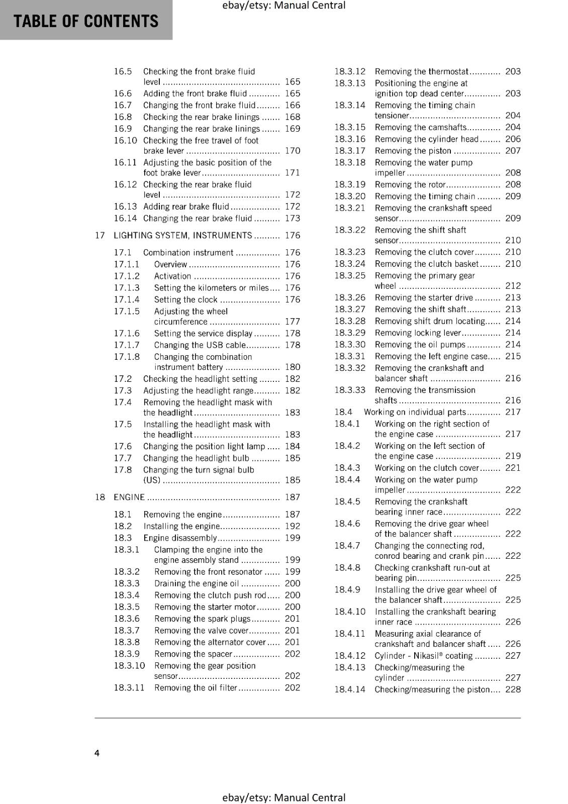 KTM 2019 - 690 ENDURO R - SERVICE REPAIR